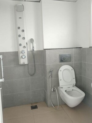 Bathroom in 1 RK Builder Floor at Saket – for Rent