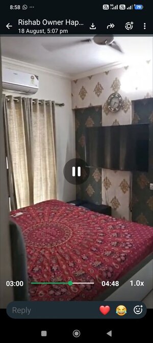 Bedroom in 2 BHK Apartment at Happy Home Residency, Mira Road – for Sale