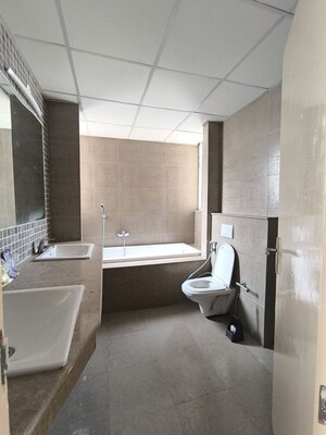 Bathroom in 4 BHK Apartment at Conscient Heritage Max, Sector 102 – for Rent