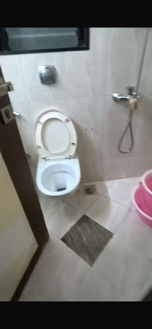 Bathroom in 2 BHK Apartment at DB Orchid Suburbia, Kandivali West – for Rent