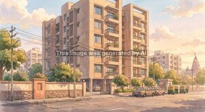  Apartment – Exterior View View at Vastrapur - for Sale