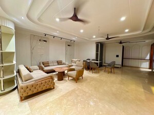 Living Room in 5 BHK Apartment at Divya Kunj, Niti Khand – for Rent
