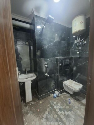 Bathroom in 2 BHK Builder Floor at Chattarpur – for Rent