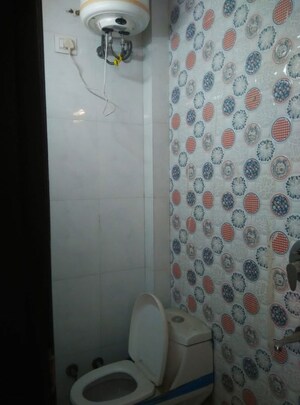 Bathroom in 2 BHK Builder Floor at Chattarpur – for Rent