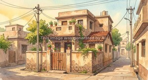  Independent House – Exterior View View at Lachapet - for Sale