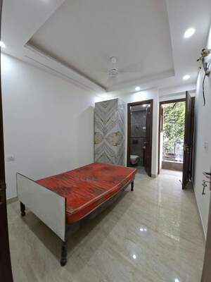 Bedroom in 3 BHK Builder Floor at Chattarpur – for Sale