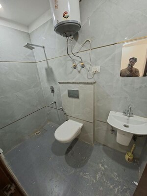Bathroom in 3 BHK Builder Floor at Chattarpur – for Sale