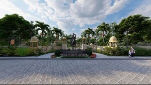  Plot – Exterior View View at Bhumija Arpan, Bhambhori - for Sale