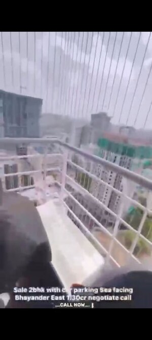 Balcony in 2 BHK Apartment at Swastik Apartment Mira Road, Mira Road – for Sale