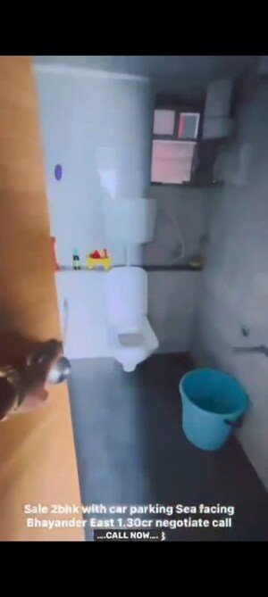 Bathroom in 2 BHK Apartment at Swastik Apartment Mira Road, Mira Road – for Sale