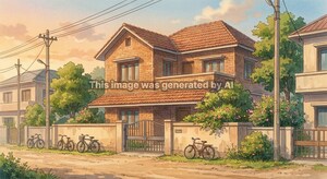  Independent House – Exterior View View at Naspur - for Sale