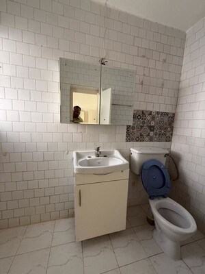Bathroom in 3 BHK Apartment at Godrej South Estate Okhla, Okhla – for Rent
