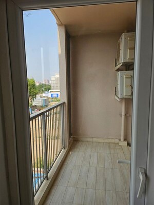 Balcony in 3.5 BHK Apartment at DLF Gardencity Enclave, Sector 93 – for Rent