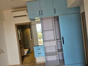 Staircase in 3.5 BHK Apartment at DLF Gardencity Enclave, Sector 93 – for Rent