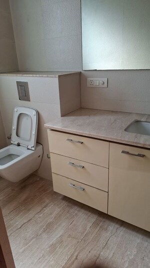 Bathroom in 4 BHK Builder Floor at Vasant Vihar – for Rent