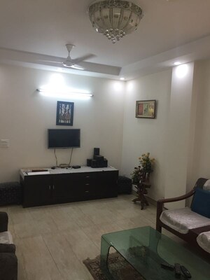 Living Room in 2 BHK Builder Floor at Nehru Enclave – for Rent
