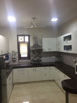 Kitchen in 2 BHK Builder Floor at Nehru Enclave – for Rent