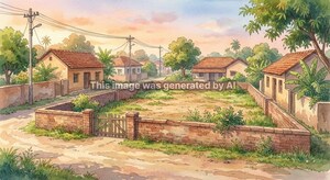  Land – Exterior View View at Roshanabad - for Sale