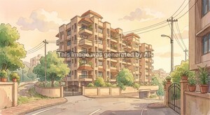  Apartment – Exterior View View at Kondhwa - for Sale