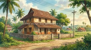  Independent House – Exterior View View at Erode Fort - for Sale