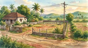 Land – Exterior View View at Shirdhon - for Sale