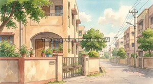  Apartment – Exterior View View at Danteshwar - for Sale