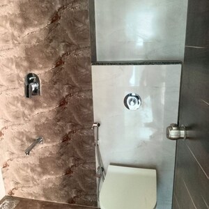 Bathroom in 1 BHK Apartment at Gauri Excellency, Kandivali West – for Rent
