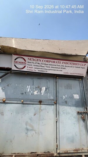  Industrial Plot – Exterior View View at Narolgam - for Sale