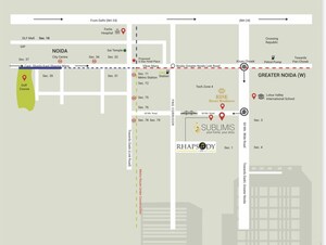 Master Plan in 2 BHK Apartment at CRC Sublimis, Sector 1 Greater Noida – for Sale