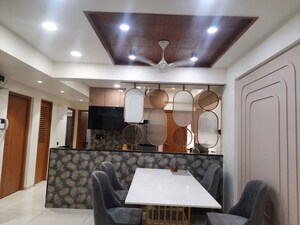 Living Room in 3 BHK Apartment at Deep Indraprasth, Satellite – for Rent