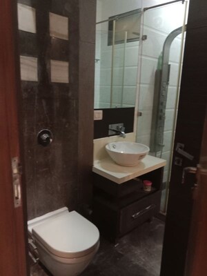 Bathroom in 3 BHK Builder Floor at Greater Kailash ii – for Rent