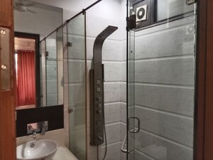 Bathroom in 3 BHK Builder Floor at Greater Kailash ii – for Rent
