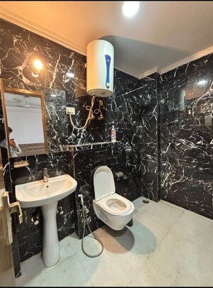 Washroom in 3 BHK Builder Floor at Chattarpur – for Rent
