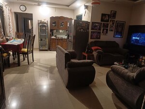 Living Room in 5 BHK Apartment at Magarpatta Road – for Sale