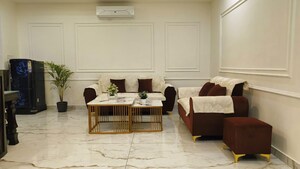 Living Room in 3 BHK Builder Floor at Jakhan – for Rent