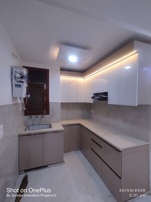 Kitchen in 3 BHK Builder Floor at Mohan Garden – for Rent