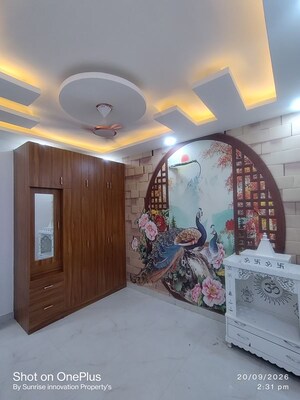 Bedroom in 3 BHK Builder Floor at Mohan Garden – for Rent