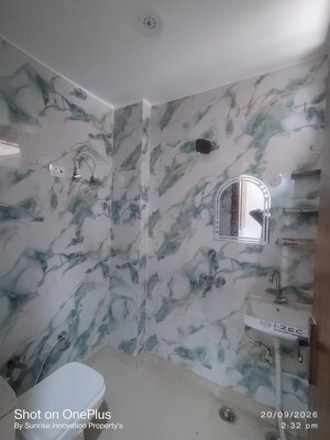 Bathroom in 3 BHK Builder Floor at Mohan Garden – for Rent