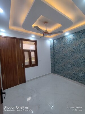 Bedroom in 3 BHK Builder Floor at Mohan Garden – for Rent