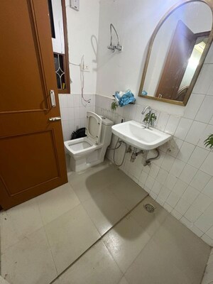 Bathroom in 2 BHK Builder Floor at Palam Vihar – for Rent
