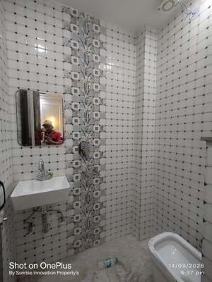 Bathroom in 2 BHK Builder Floor at Nawada – for Rent