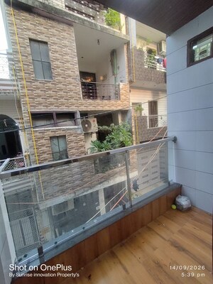 Balcony in 2 BHK Builder Floor at Nawada – for Rent