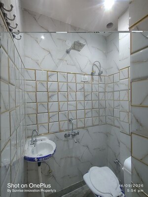 Bathroom in 2 BHK Builder Floor at Nawada – for Rent