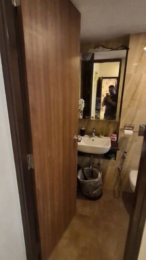 Bathroom in 1 BHK Apartment at Lodha Amara, Kolshet Road – for Sale