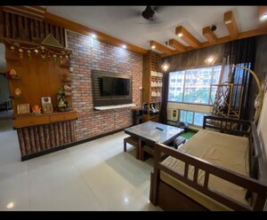 Kitchen in 3 BHK Apartment at Bengal Shelter Akankha, Rajarhat – for Rent