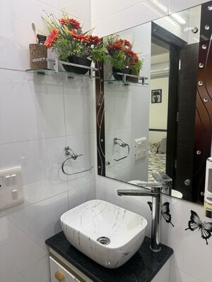 Bathroom in 4 BHK Builder Floor at Ashok Vihar – for Sale