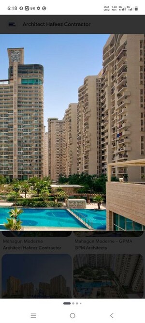 3 BHK Apartment For Rent in Mahagun Moderne, Sector 78