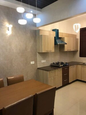 Kitchen in 3 BHK Apartment at Ambika Florence Park, North Mullanpur – for Rent