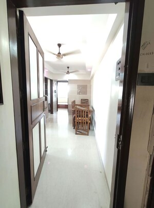 Building Lobby in 1 BHK Apartment at Agarwal Trinity Towers, Malad West – for Rent