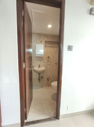 Bathroom in 1 BHK Apartment at Agarwal Trinity Towers, Malad West – for Rent